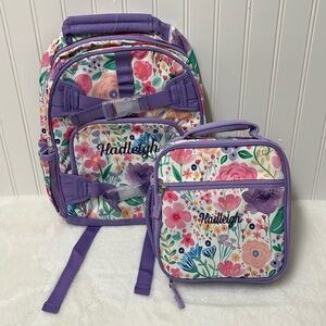 Pottery Barn Kids Mackenzie Small Backpack and Lunch Box